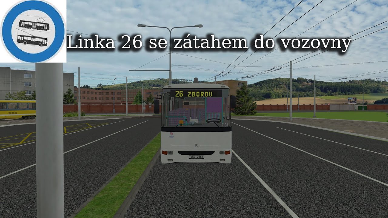 Linka 26 S Povídáním A Zátahem Do Vozovny (Simt Simulator #1)