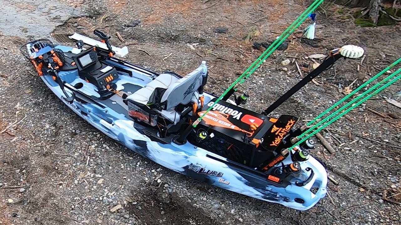 kayak fishing setup Feel Free Lure 11.5