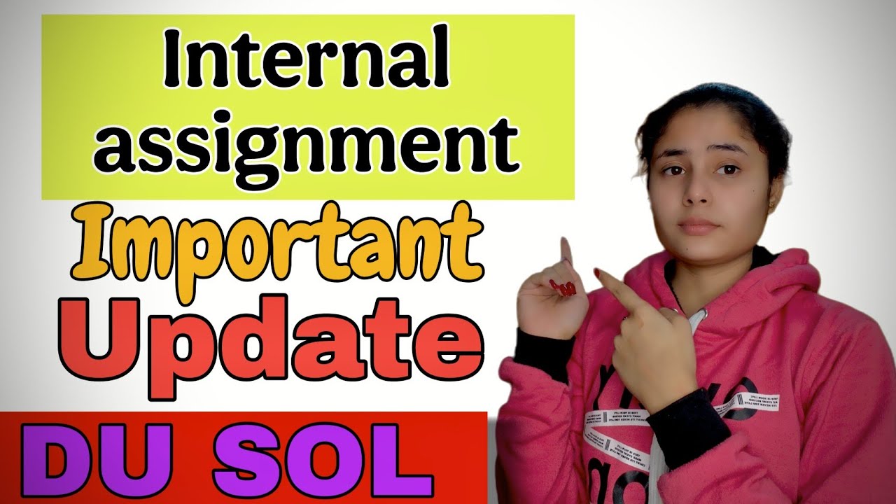 Internal assignment Big Change 2025 | DU SOL Internal Assessment 2025