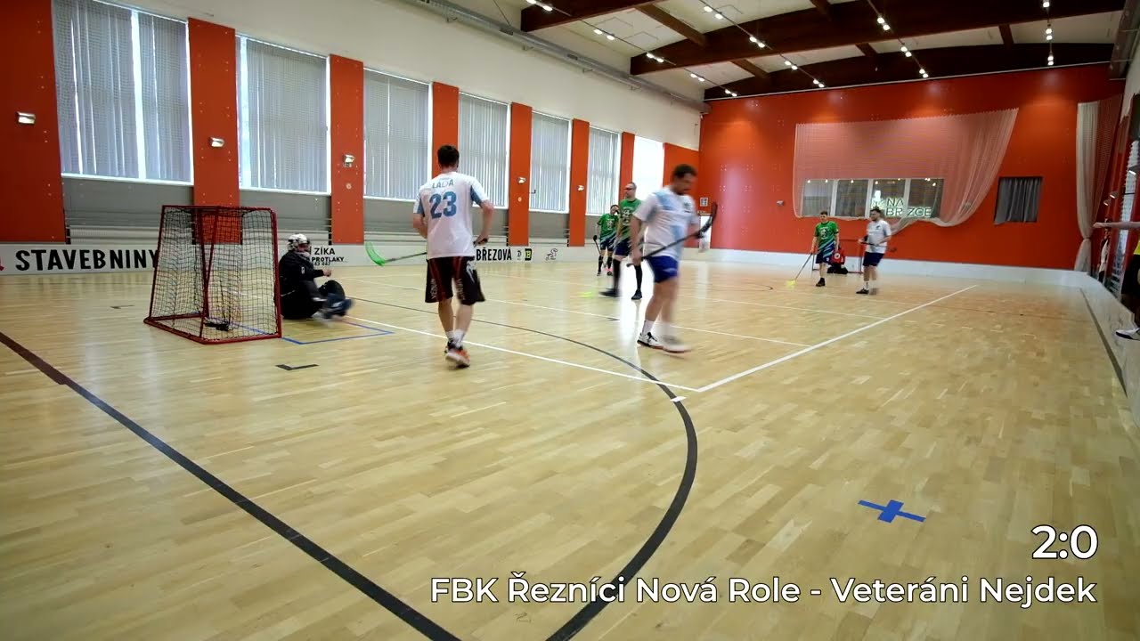 FBK Řezníci Nová Role – Veteráni Nejdek: 8:2 (8. 3. 2026)