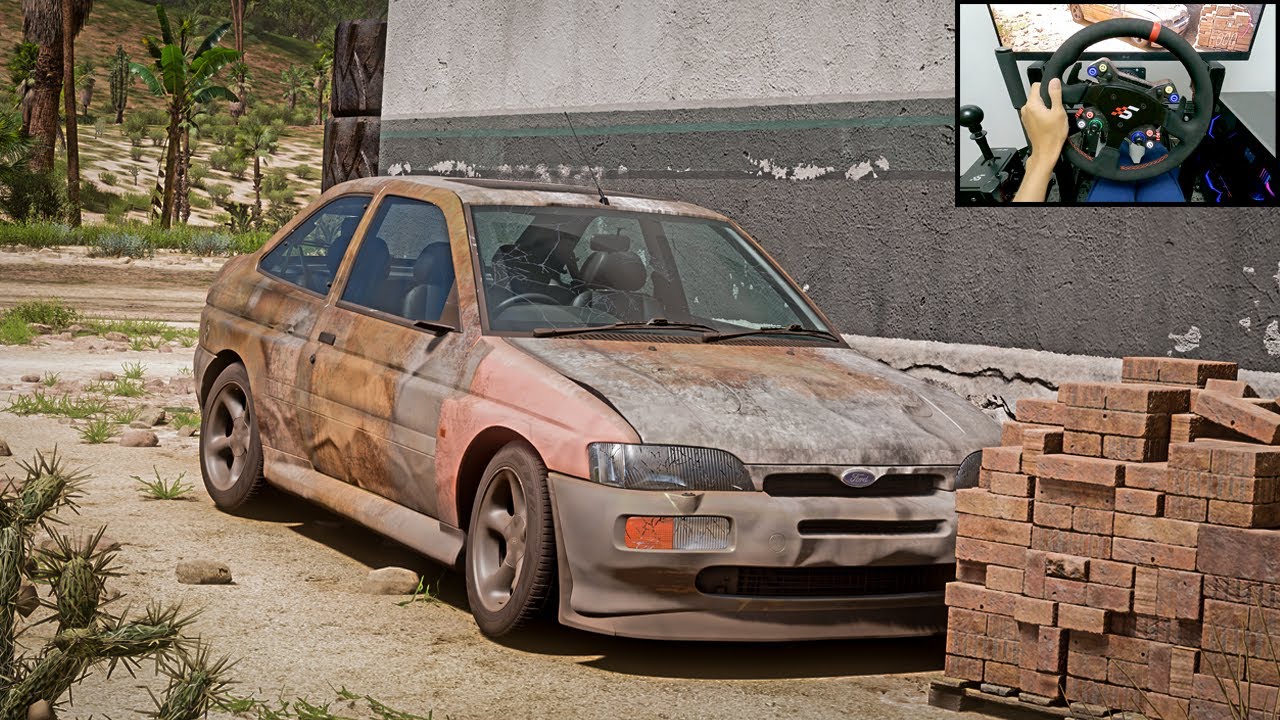 Rebuilding Ford Escort RS 1992 - Forza Horizon 5 | Simagic Alpha Ultimate Gameplay