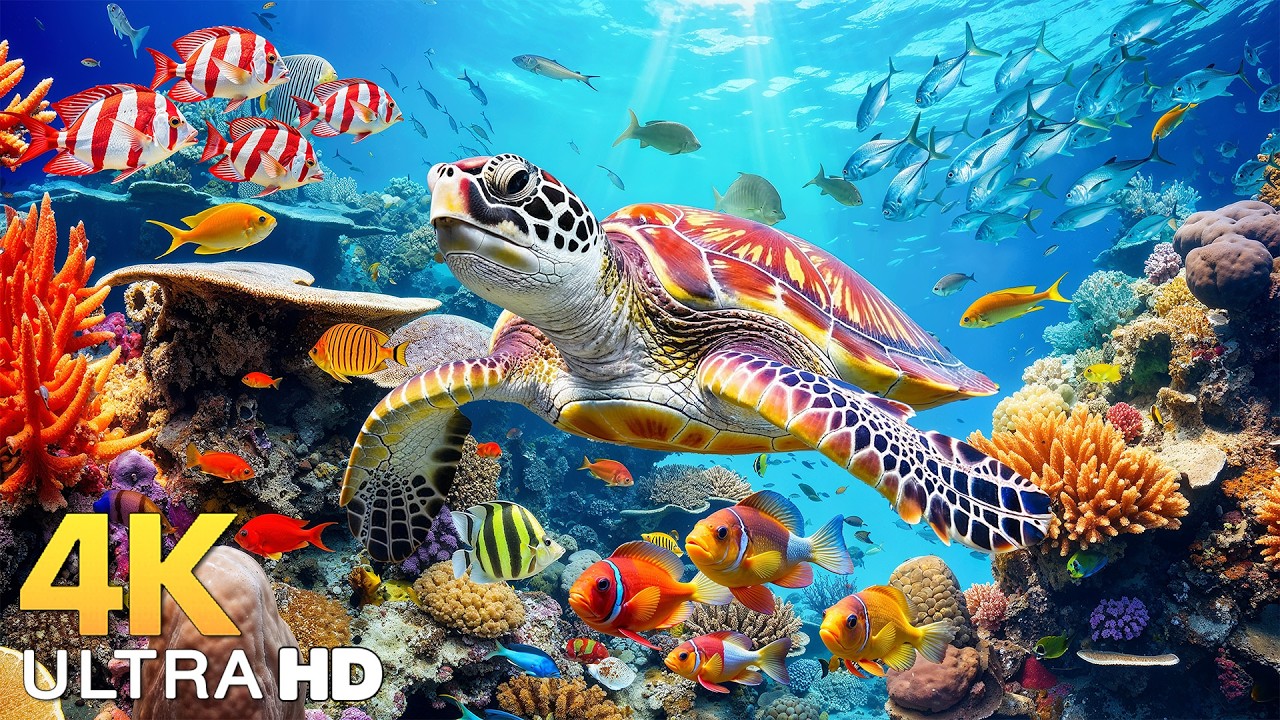 Amazing 4K Ocean Adventure - Dive Deep and Marvel at Sea Animal in The Best 4K ULTRA HD Aquarium #16