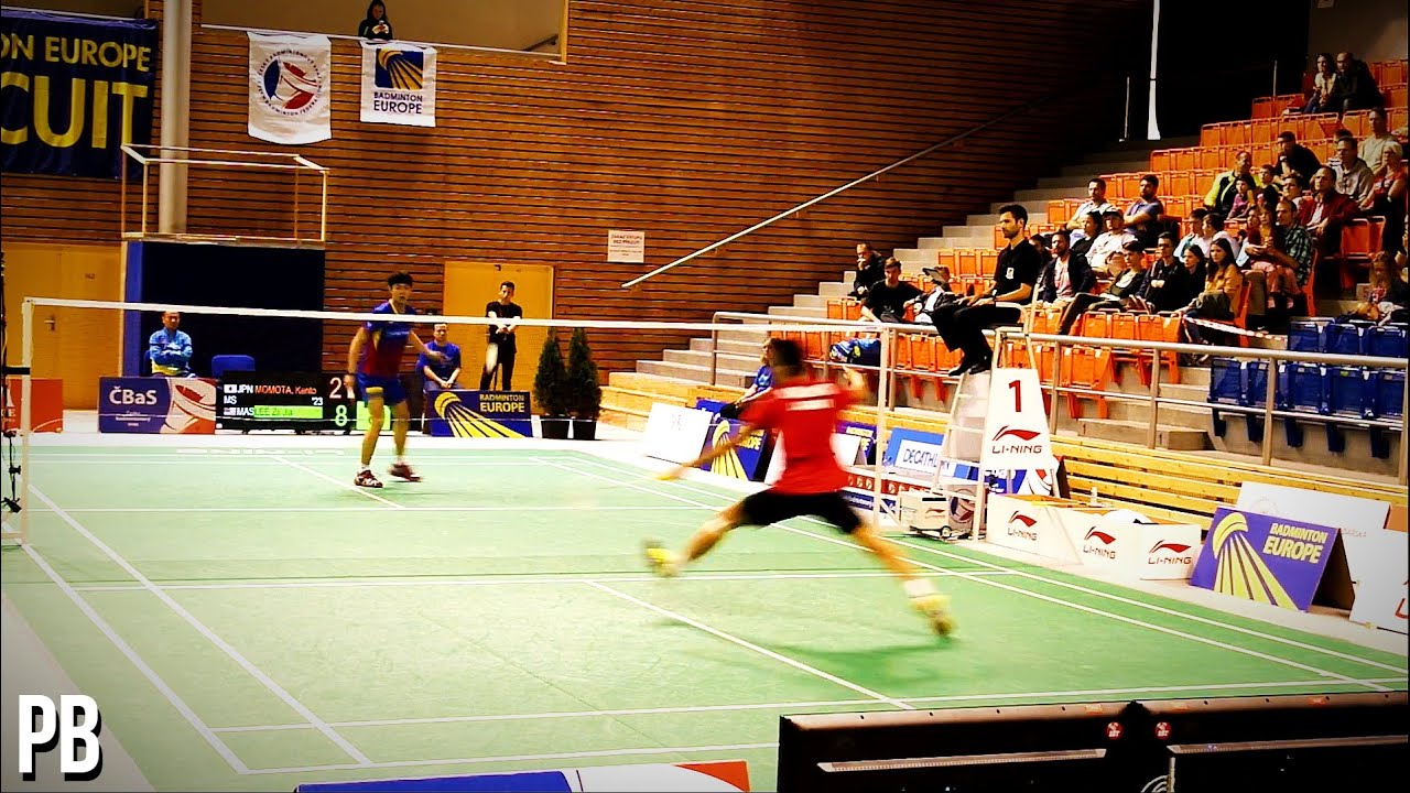 Lee Zii Jia (Before He Was Famous) OUTCLASSED by MOMOTA | Czech Open 2017
