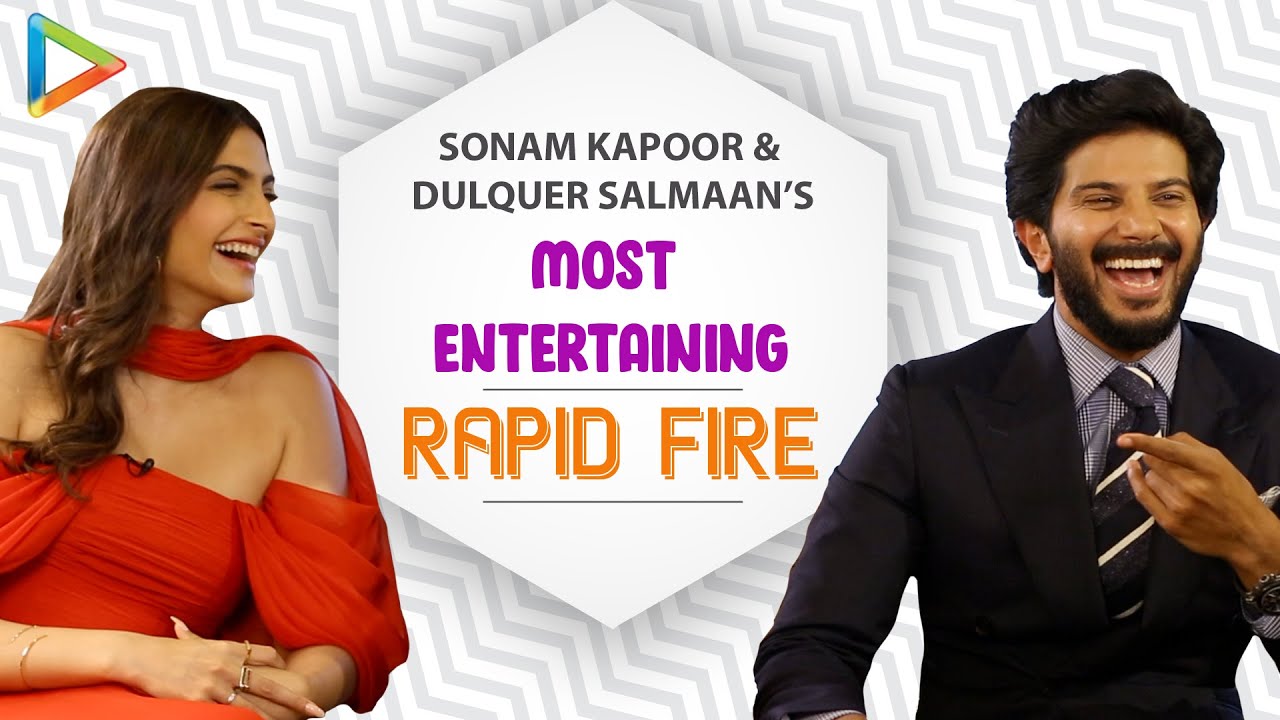 LOL: Sonam & Dulquer’s HUNGAMEDAAR Rapid Fire On SRK | Salman | Ranbir | Ranveer | Alia