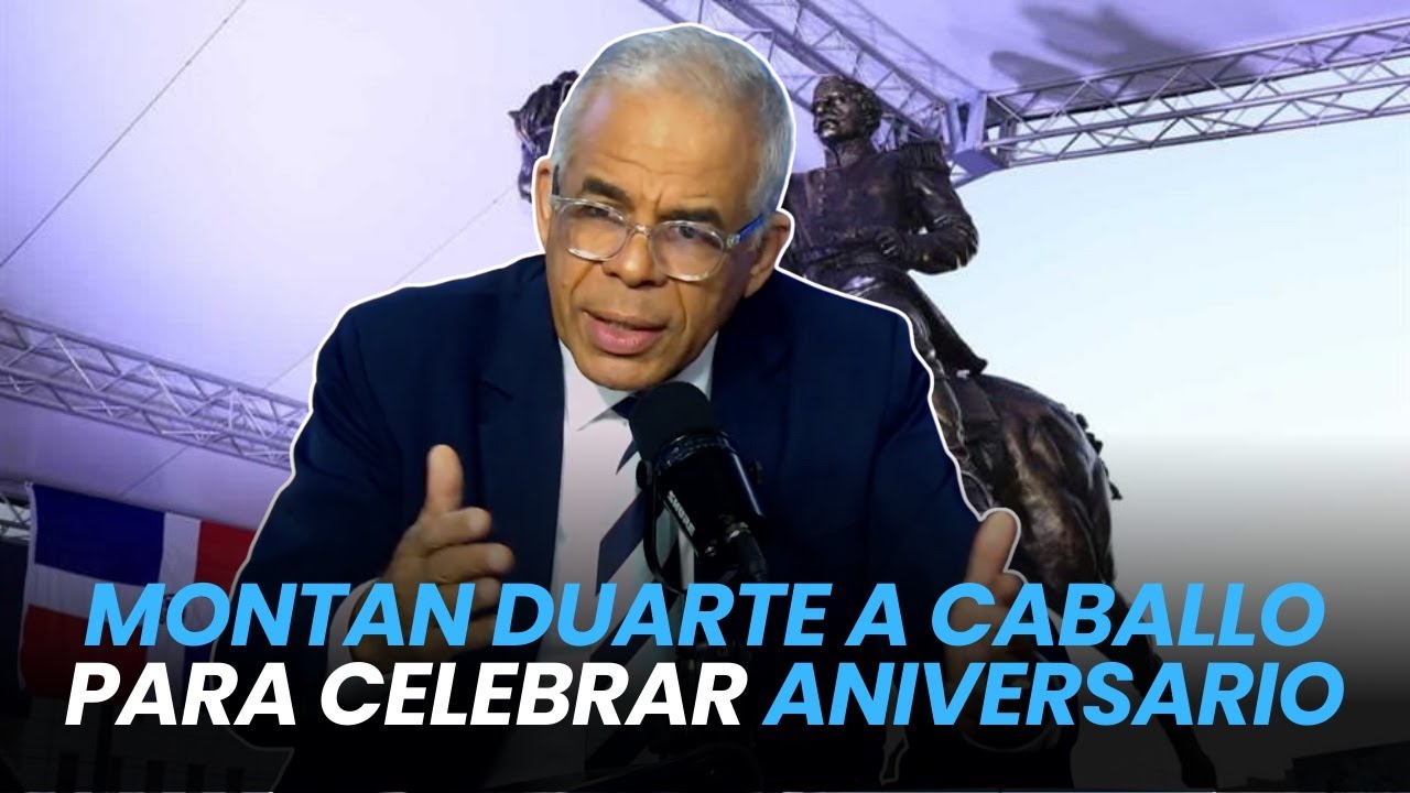 Montan Duarte a caballo para celebrar aniversario