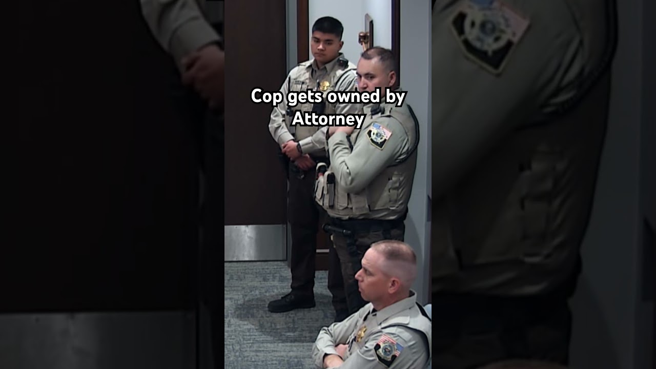 Cop get OWNED by Lawyer #attorney #lawyer #investigation