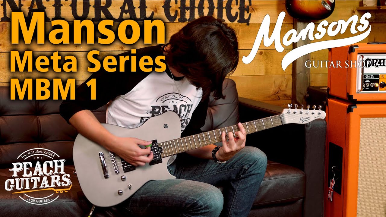 SUPERMASSIVE TONE | Manson X Cort Guitars! Manson Meta Series MBM 1 Matthew Bellamy Signature Guitar