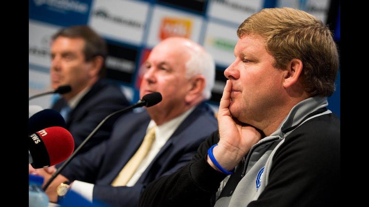 🎥 Persconferentie afscheid Hein Vanhaezebrouck