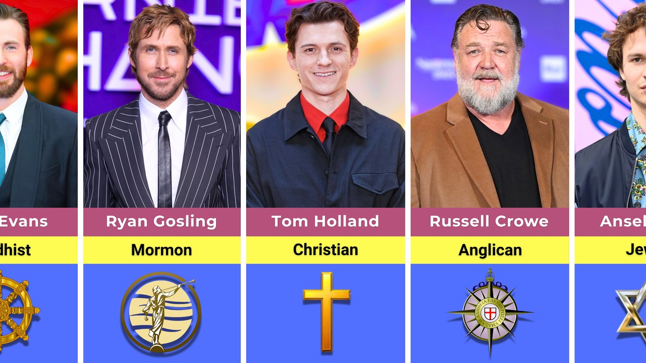 Hollywood Actors and Their Religions | Surprising Faiths You Didn't Know