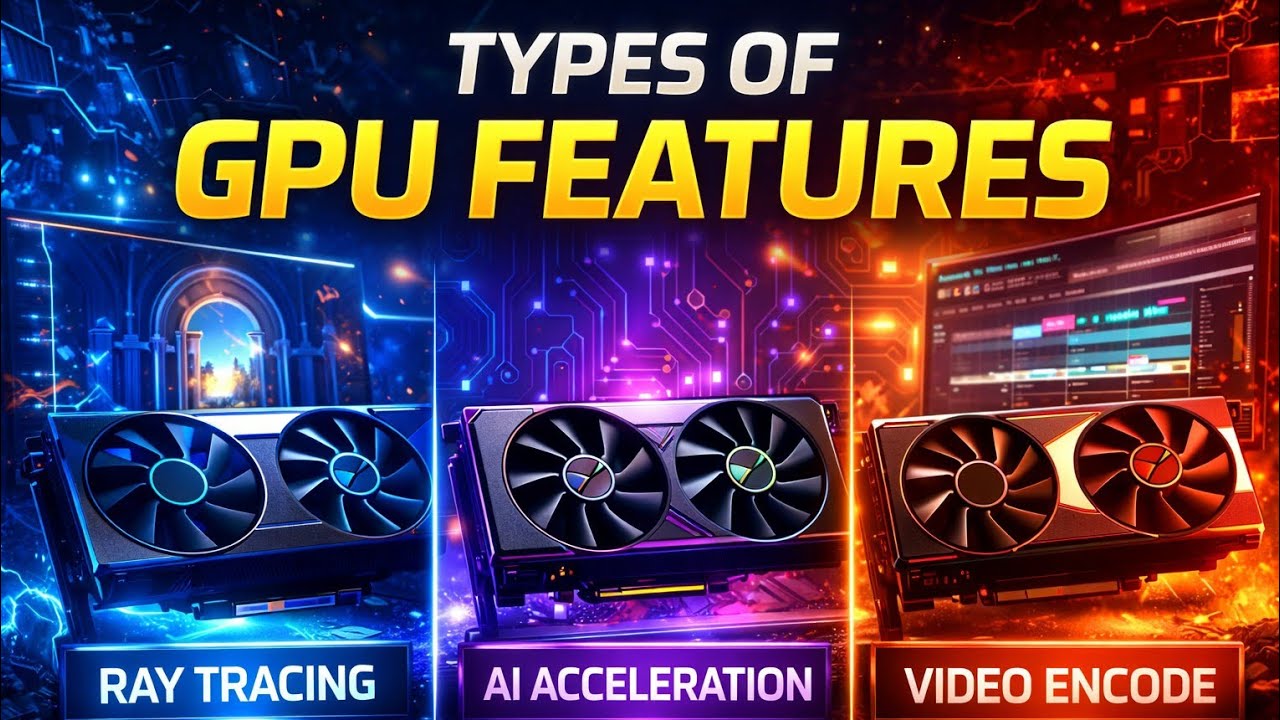 GPU Features Explained – Ray Tracing, AI, Encoders & More