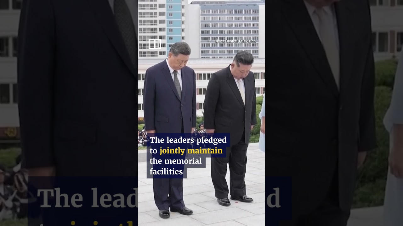 Xi visits Korean war memorial for Chinese Soldiers