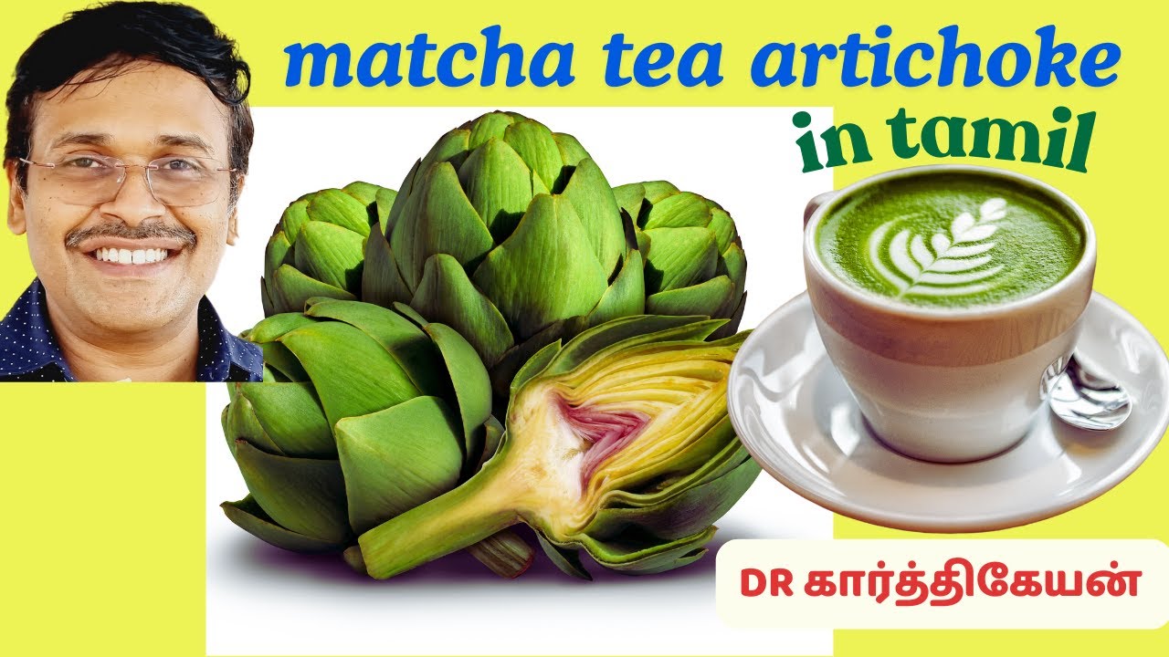 ஆரோக்கியமான பச்சை டீயும் இதய பூவும் | matcha tea artichoke veg health benefits