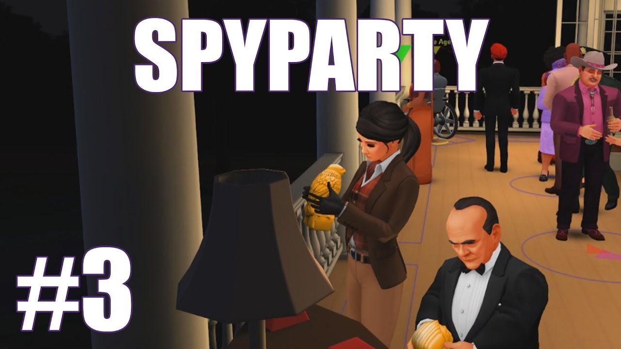 SpyParty - Ep3 - Pamskun kanssa häviämässä