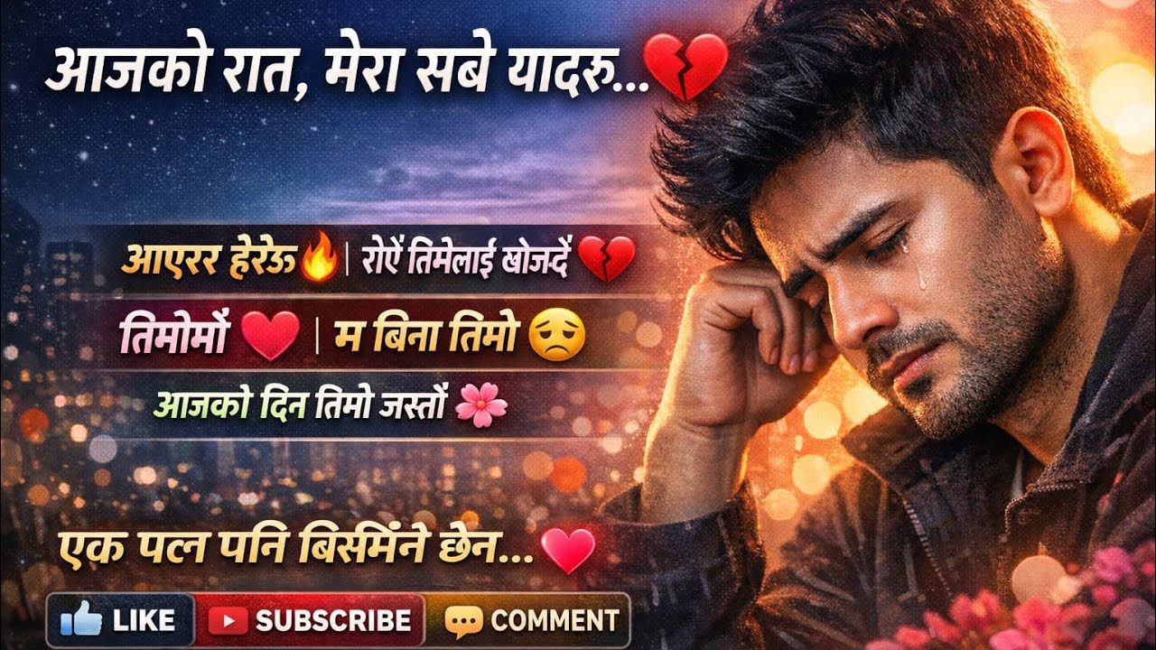 तिमीमै हराएँ 💔 | Nepali Sad Romantic Songs 2026