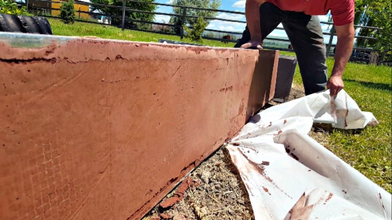 Back To Basics DIY Air Crete Raised Garden Bed Build, Like A Boss
