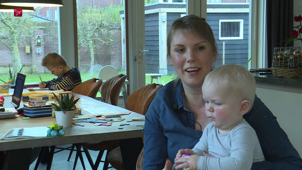 Thuisonderwijs met zes kinderen: 'Chaotisch  maar het is te doen'