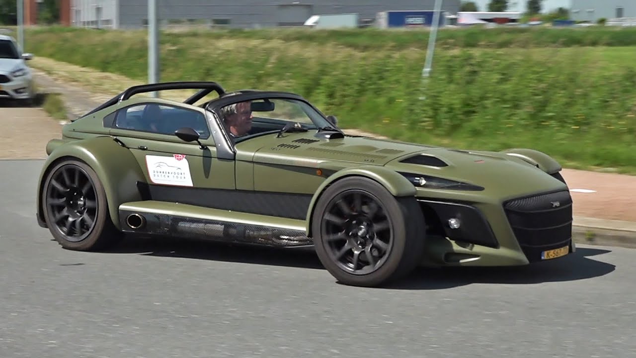 Donkervoort D8 GTO JD70 & D8 GTO-40 - Lovely Accelerations & Fly By's!