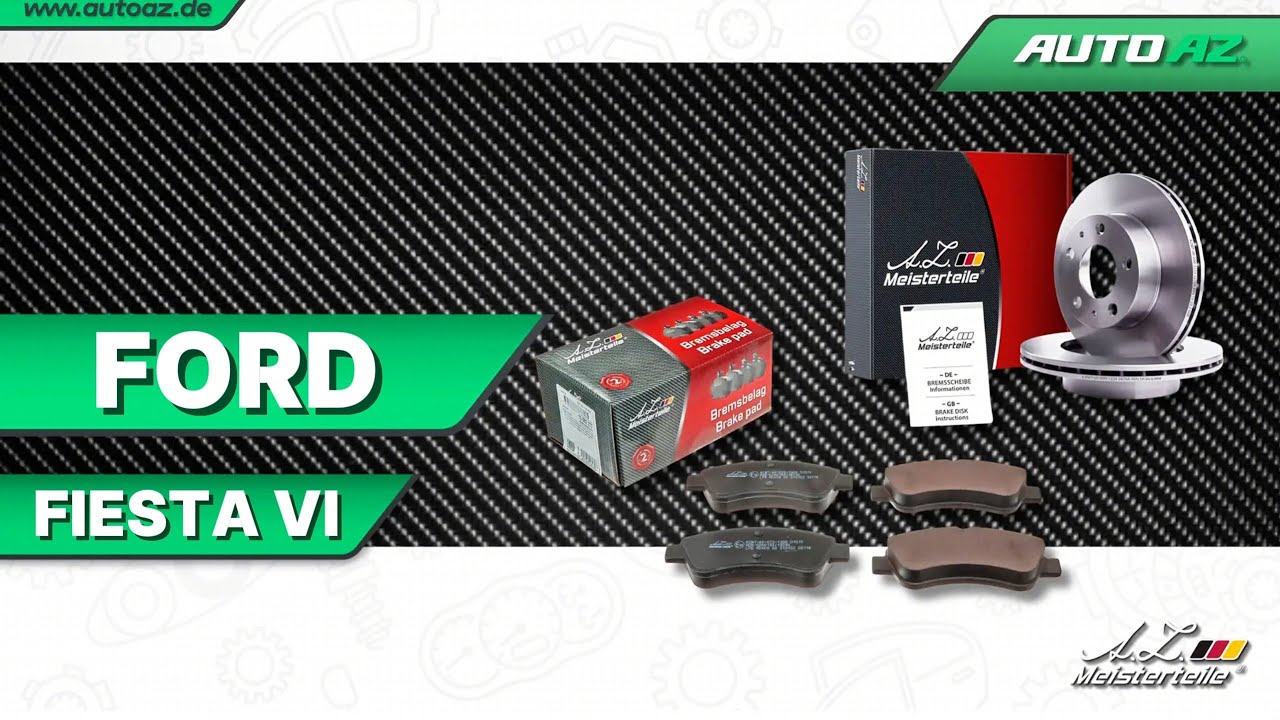 Ford Fiesta VI - Bremsbeläge und Bremsscheiben austauschen