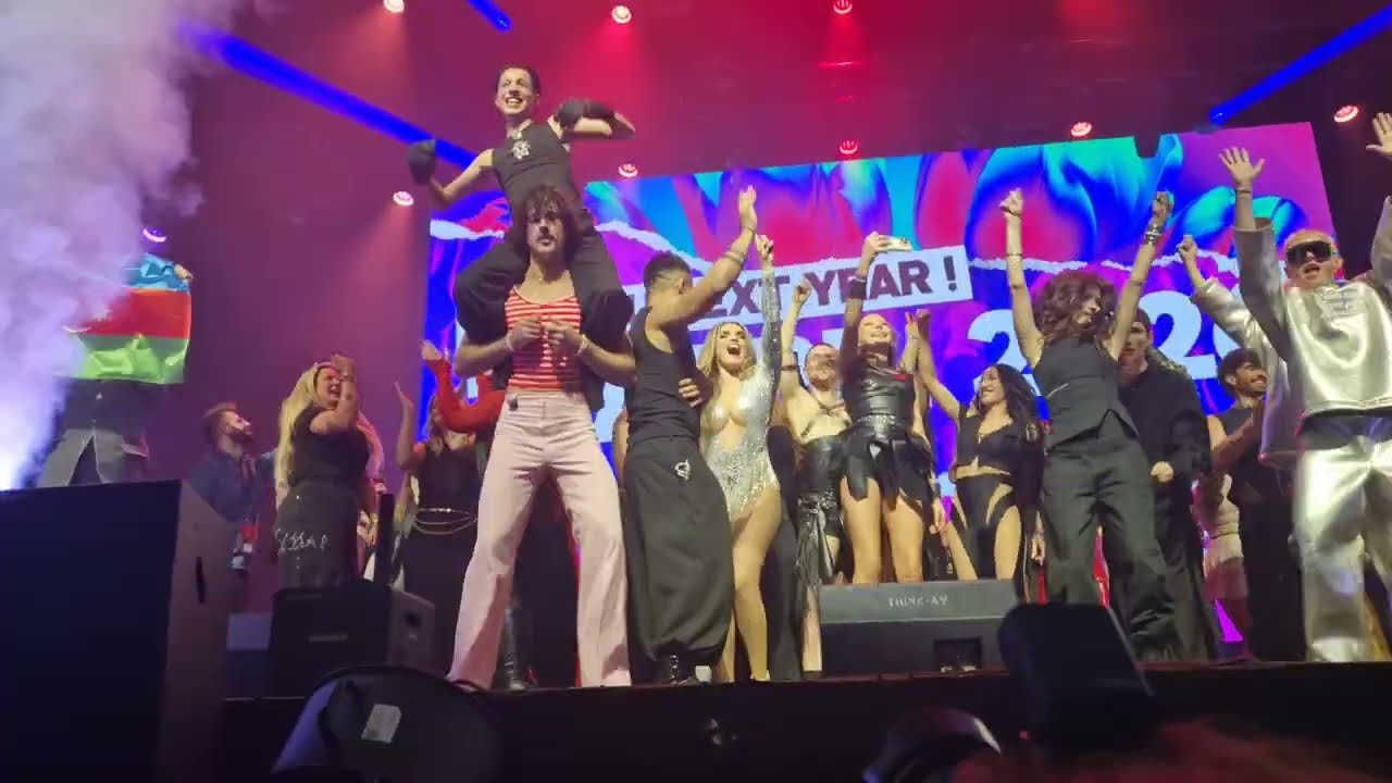 Eurovision in Concert 2025 Live Artist Stage Party Front Row High Quality