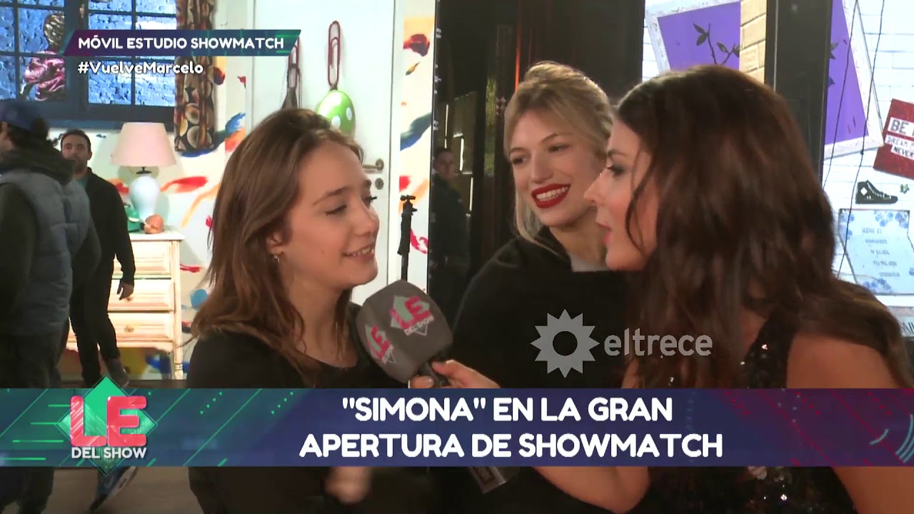 El elenco de Simona se prepara para la apertura en Showmatch 2018