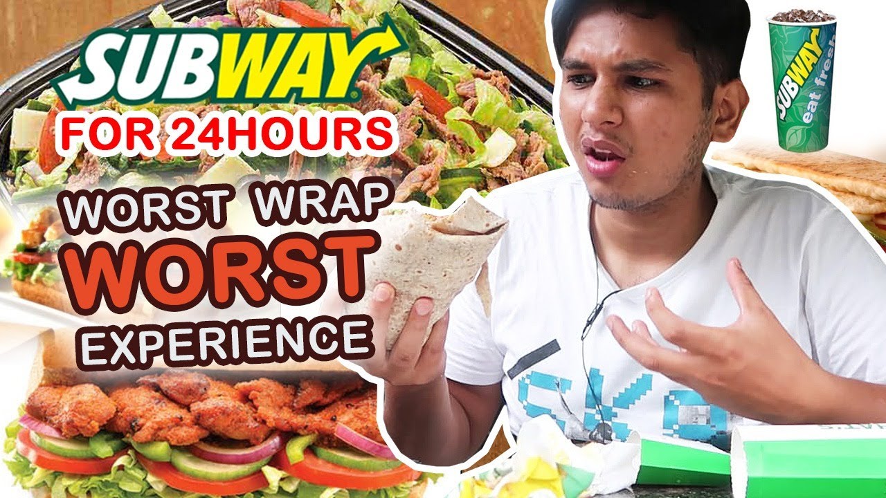 I Only Ate SUBWAY For 24 HOURS | Pramod Rawat