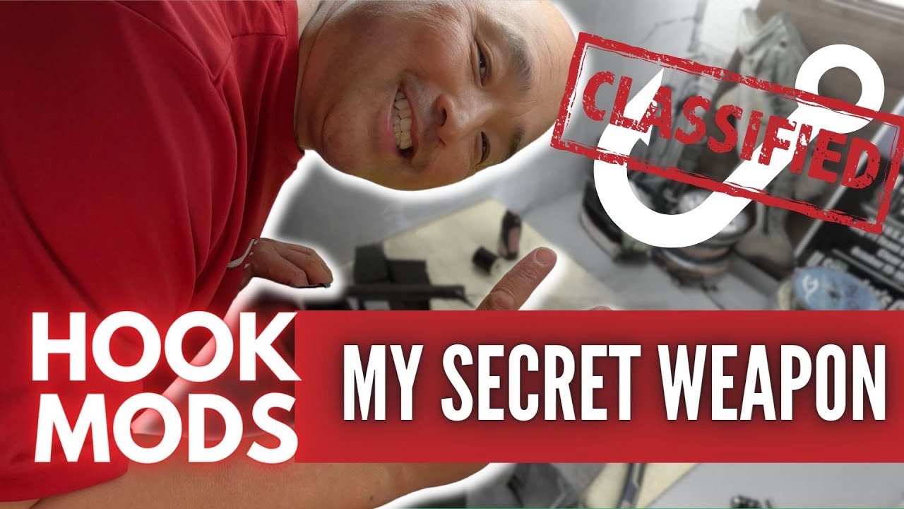 MY SECRET WEAPON. MY FAVORITE HOOK MODIFICATION FOR CATCHING MONSTER BASS