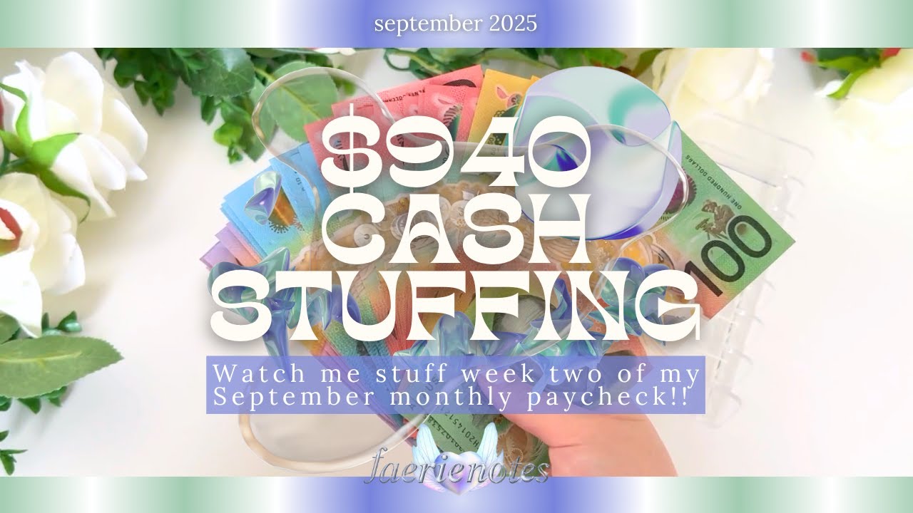 $940 Weekly Cash Stuffing 💸🧚🏻&zwj;♀️Australian Budgeting, Zero-Based Budget