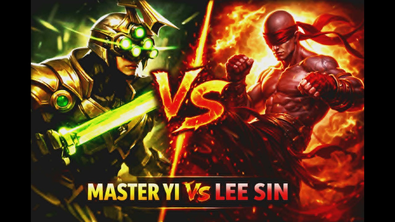 Gamer girl, jg, Yi vs Lee Sin