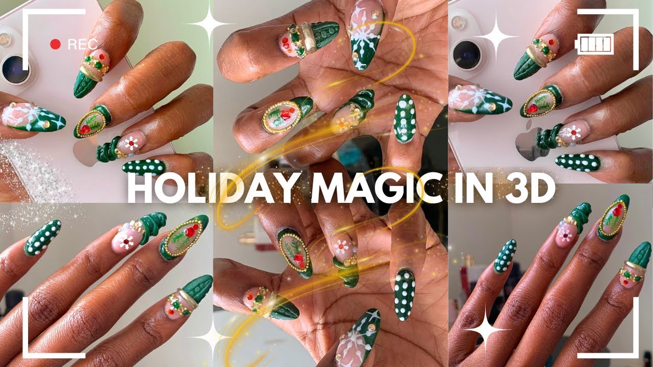 A New Skill! Doing My 3rd Nail Set at Home 🏠🛠️👋