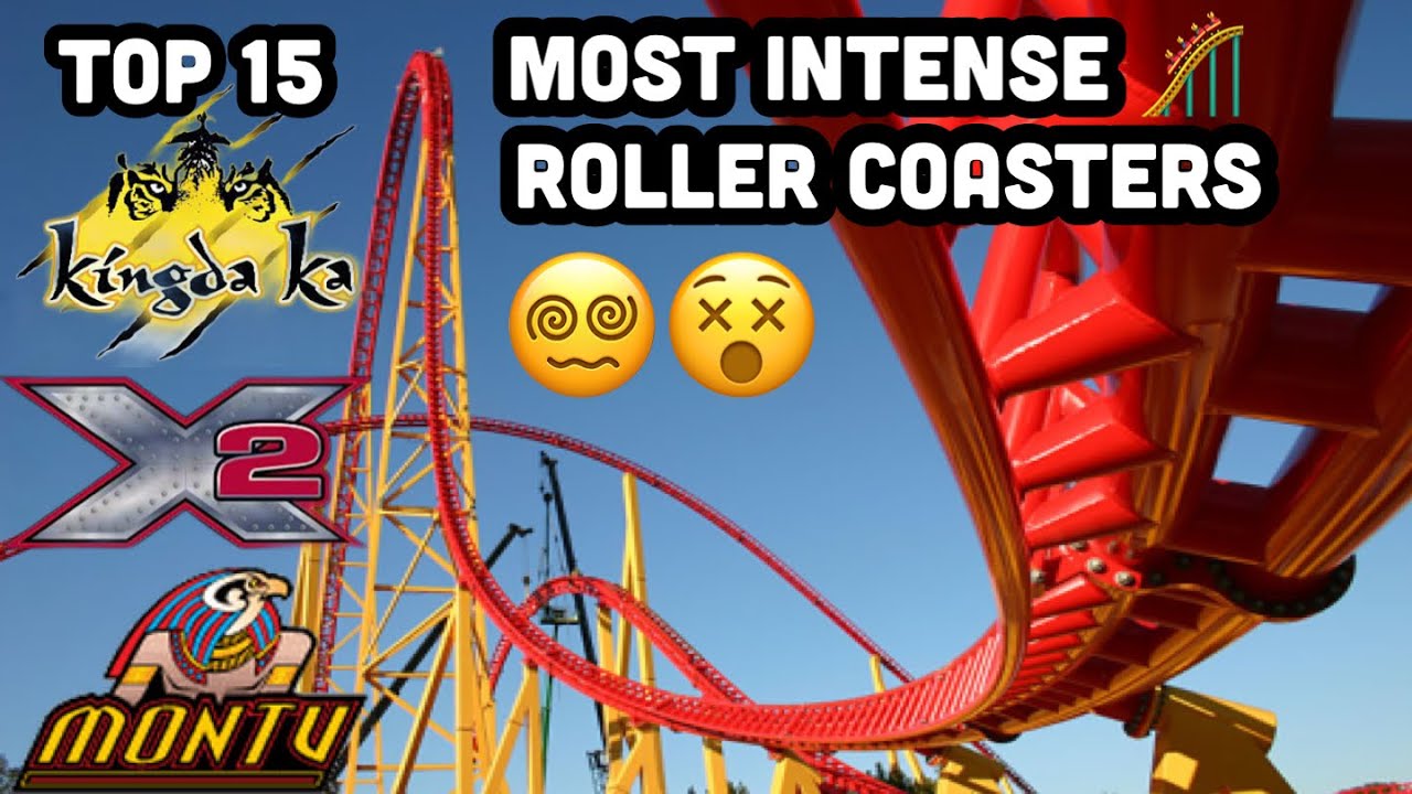 Top 15 Most INTENSE Roller Coasters In the United States (2021)