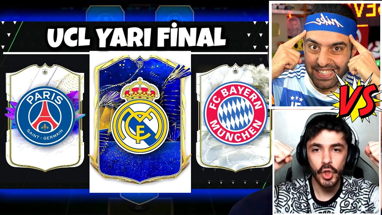 ŞAMPİYONLAR LİGİ YARI FİNAL CHALLENGE ! KADRO KURMA BİNGO KAPIŞMASI 2024 EA FC !