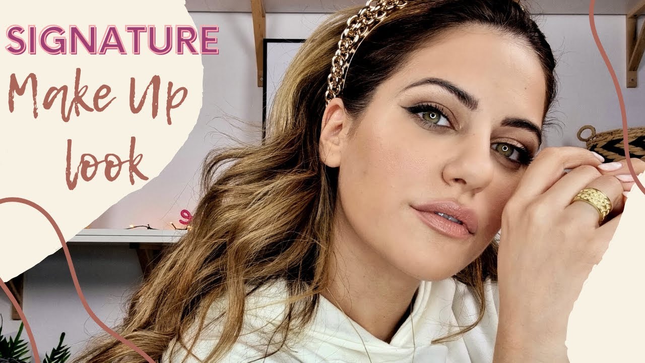 Το signature μακιγιάζ μου σε μια bad skin day!