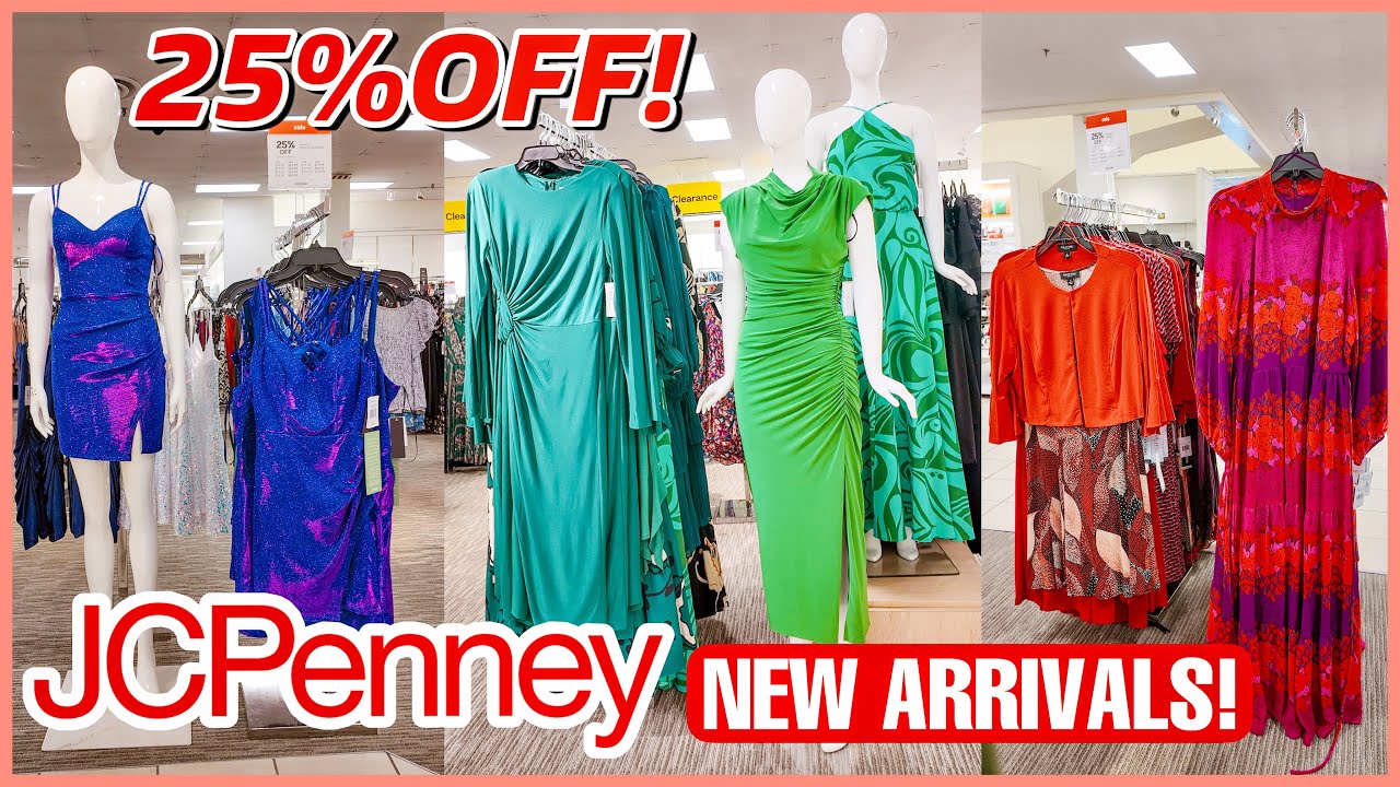 👗JCPENNEY SALE NEW DRESS 25%OFF‼️CASUAL SUNDAY DRESS MIDI DRESS & MORE‼️SHOP WITH ME&hearts;︎