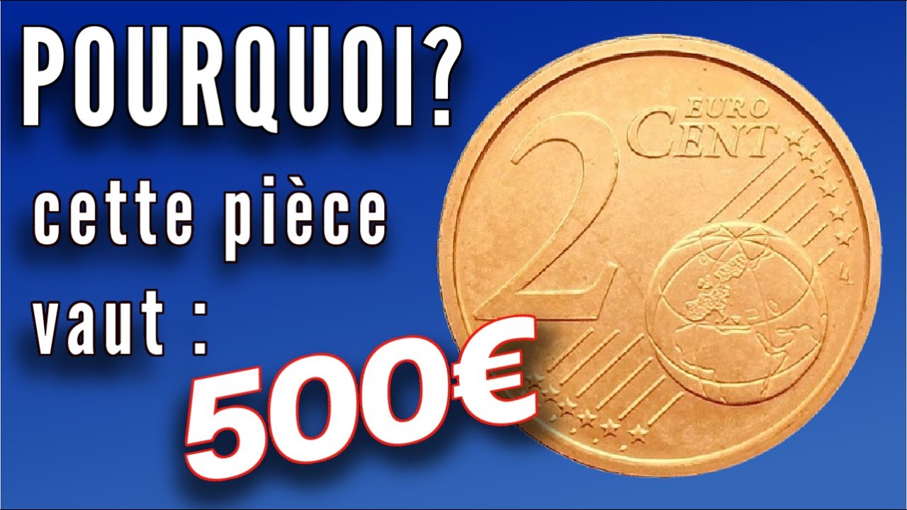les 2 CENT EURO LES PLUS CHER ET LES PLUS RARES de FRANCE 500&euro; POUR 0.02&euro; !