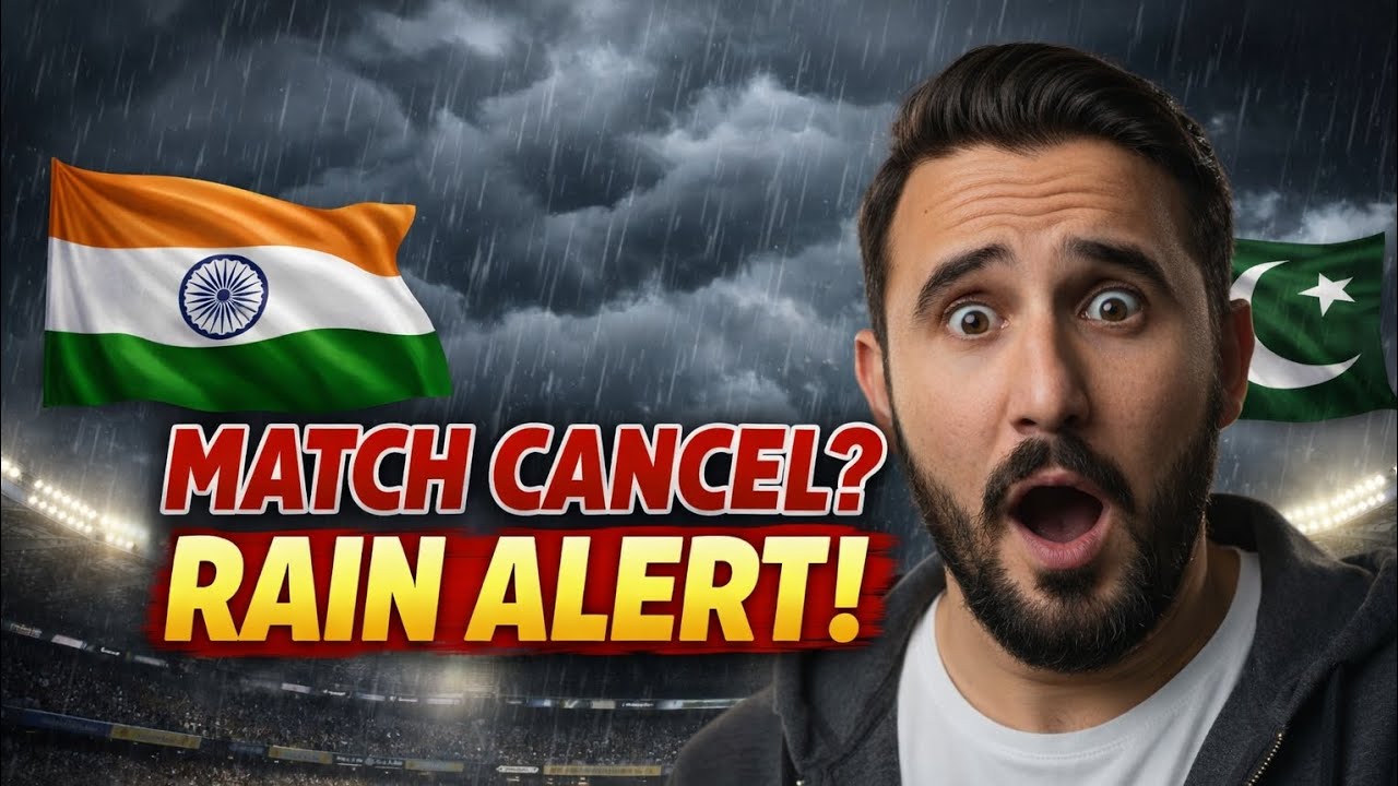 🚨 IND vs PAK Match Cancel? Colombo Weather Big Update | T20 World Cup 2026