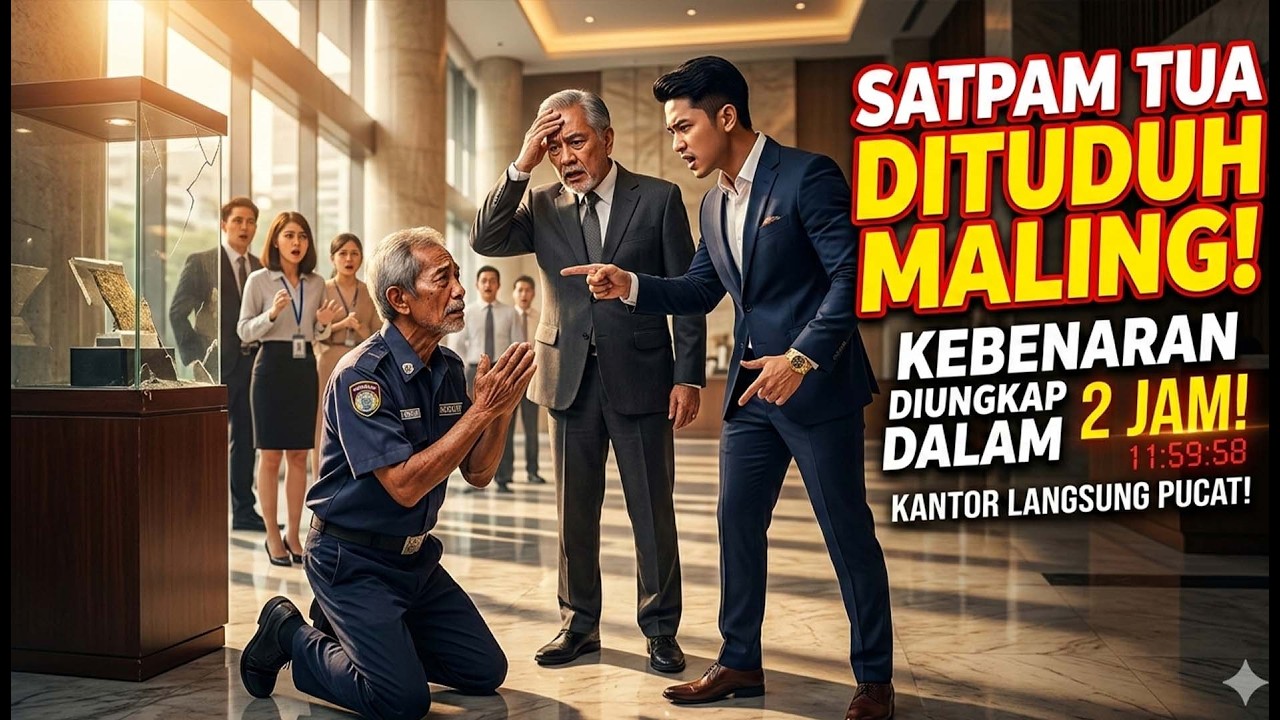 SATPAM TUA DITUDUH MALING OLEH STAF ANGKUH, 2 JAM KEMUDIAN KEBENARAN BUAT SEMUA PUCAT!