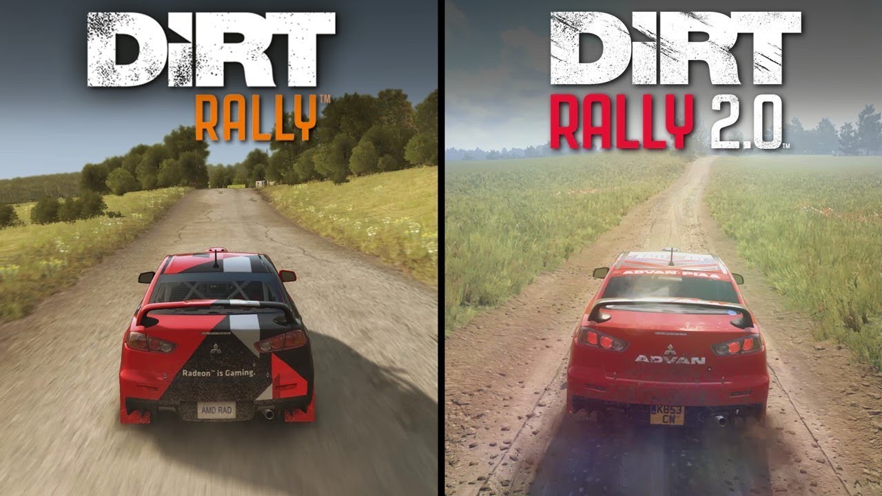 DiRT Rally 2.0 против DiRT Rally | Прямое сравнение