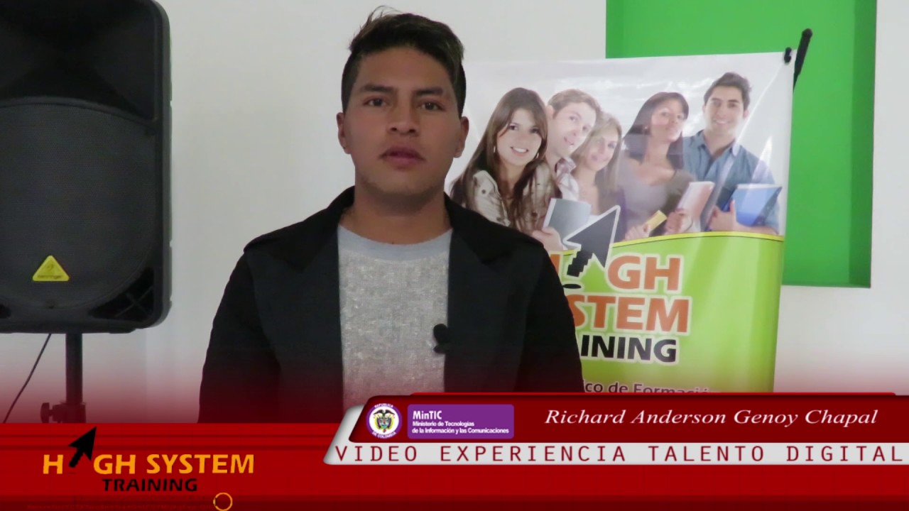 Richard Anderson Genoy Chapal - High System Training - Experiencia Talento Digital