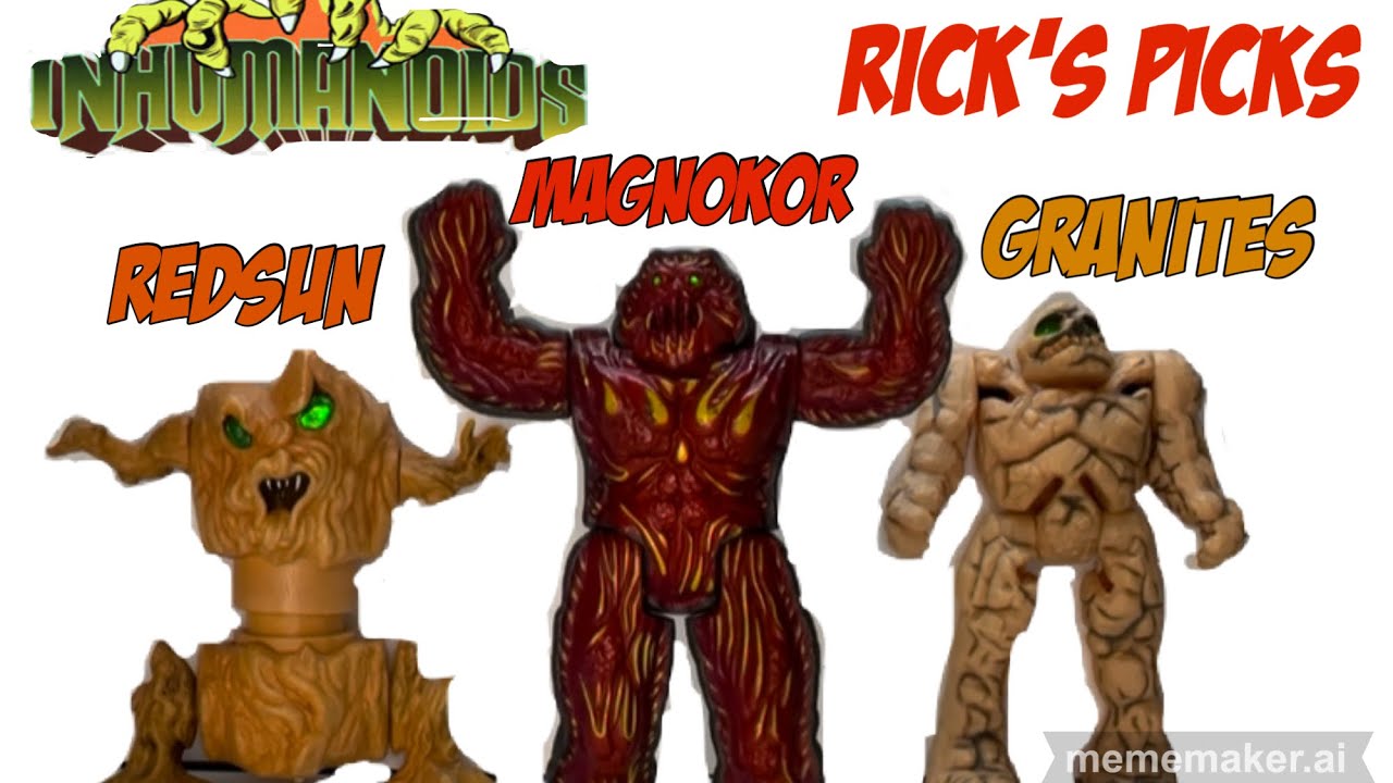 Review of Redsun, Magnokor, and Granites from the 80&rsquo;s cartoon the Inhumanoids