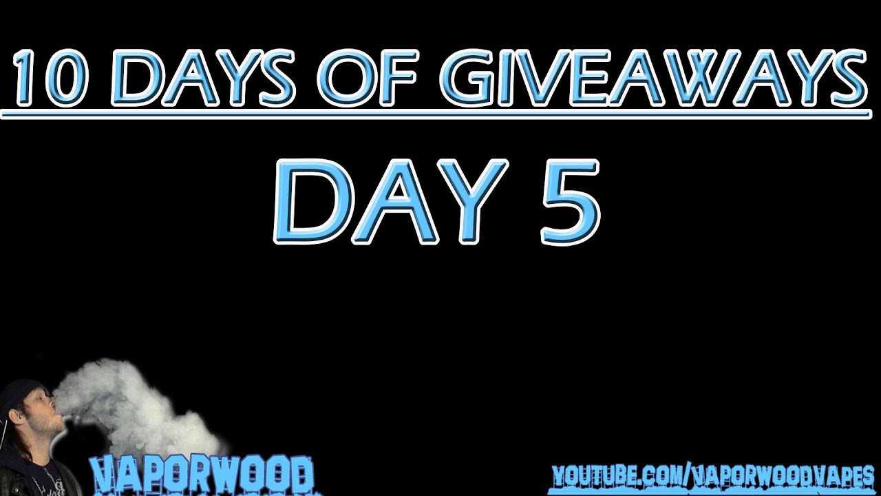 10 DAYS OF GIVEAWAYS - DAY 5!! CLOSED!!!