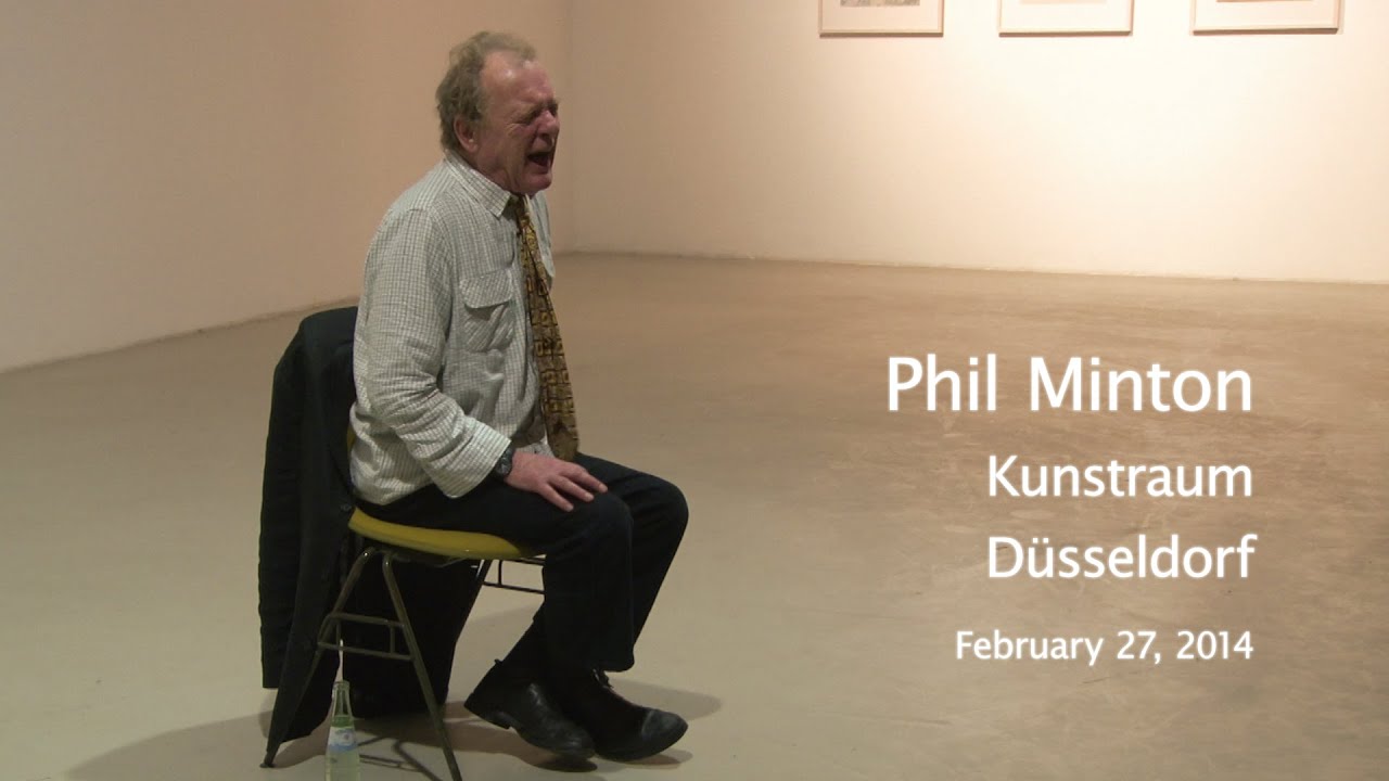 Phil Minton – Kunstraum Düsseldorf – “eaaa variations”