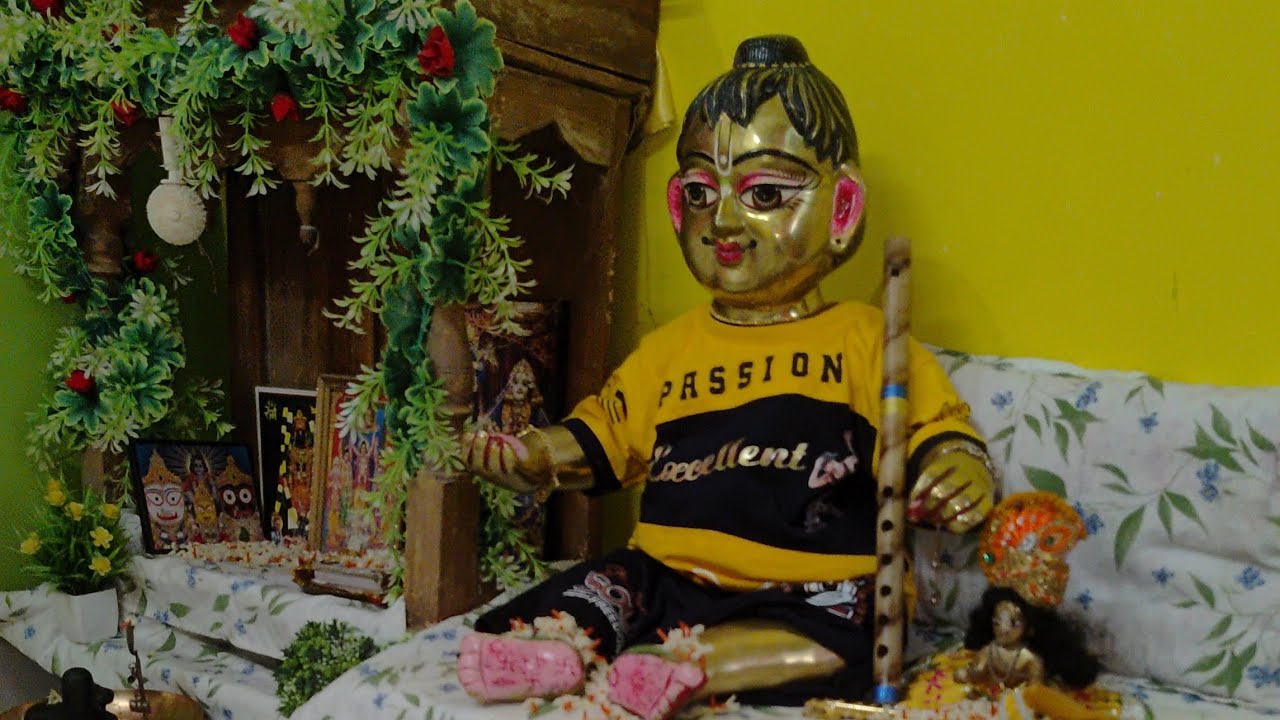 Laddu Gopal video | Laddu Gopal nitya seba |  Laddu Gopal jis' daily routine from morning till night