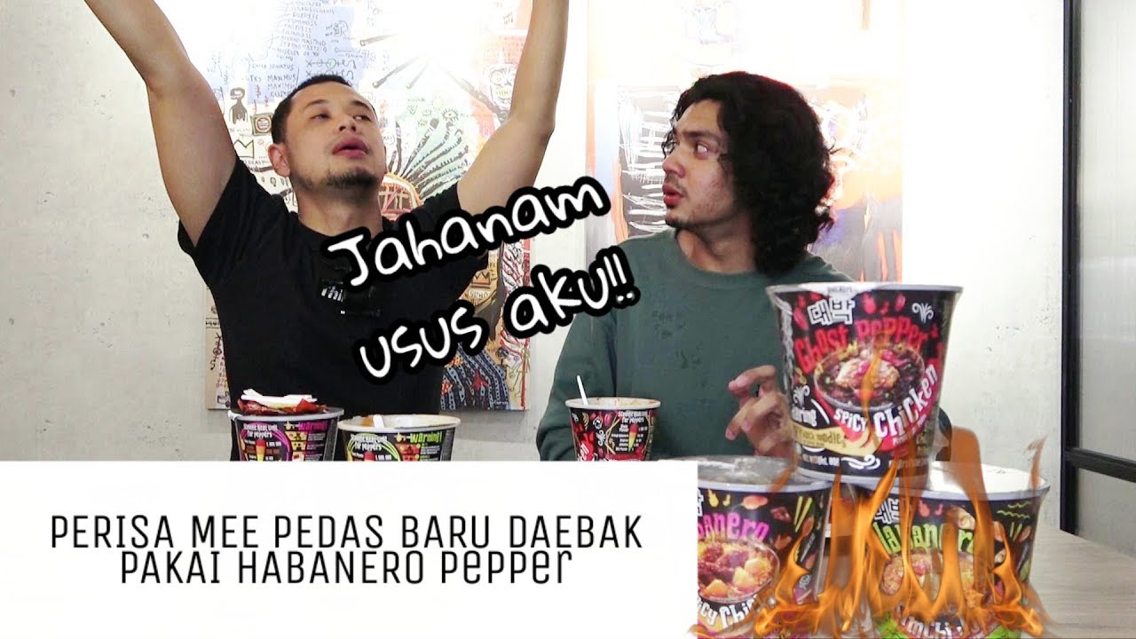 Makan Pedas Lagi? Harbanero Pepper + Ghost Pepper Challenge