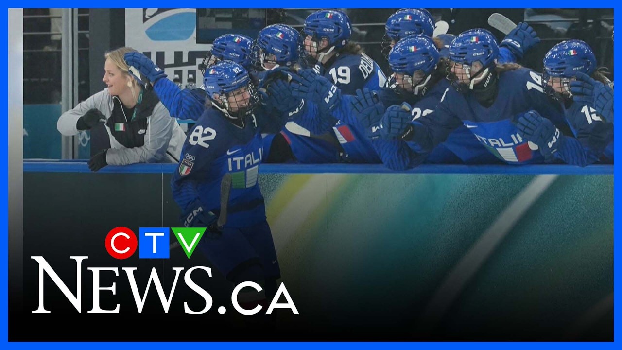 Canadians suit up for Italy's hockey team