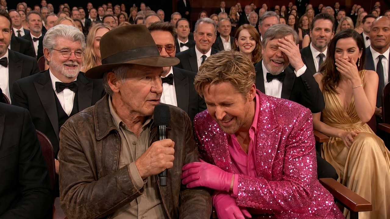 Harrison Ford and Ryan Gosling's Chemistry Is Unmatched!