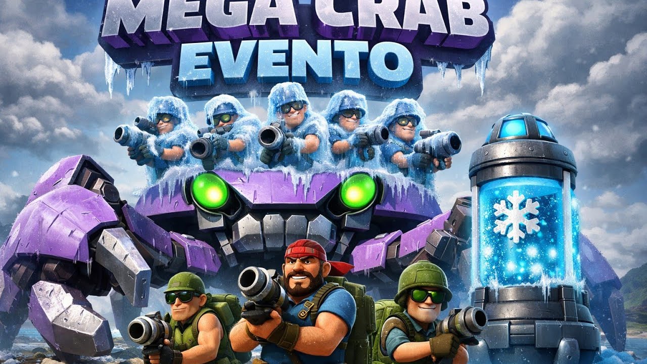 BOOMBEACH MEGACRAB Como Atacar en el Evento! Fases 1 a la 9