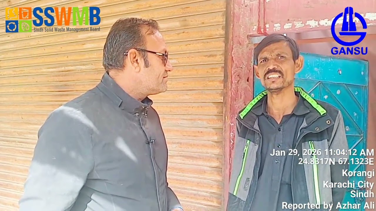Date 29/01/2026Public Feedback And Door To Door Garbage Collection I Korangi Zone I District Korangi
