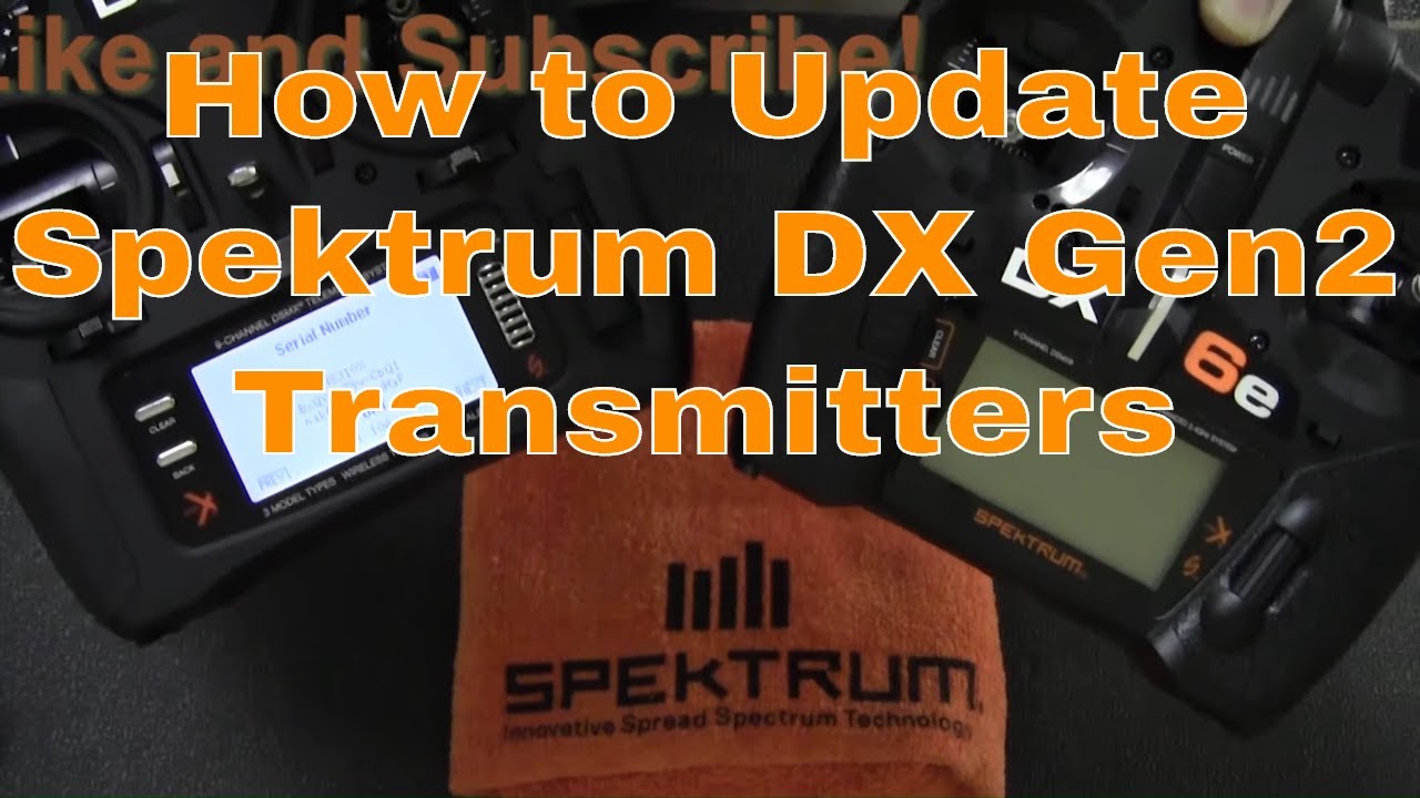 How to Register and Update your Spektrum Radio