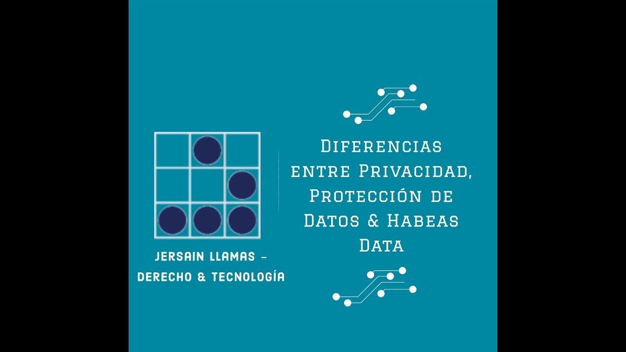 Diferencia entre Privacidad, Protecci&oacute;n de Datos Personales y Habeas Data.