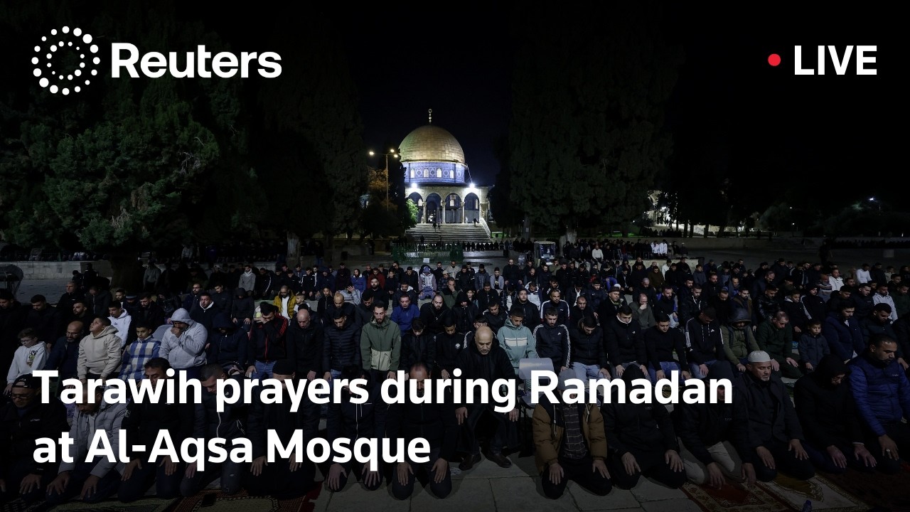 LIVE: Tarawih prayers during Ramadan at Jerusalem’s Al-Aqsa Mosque
